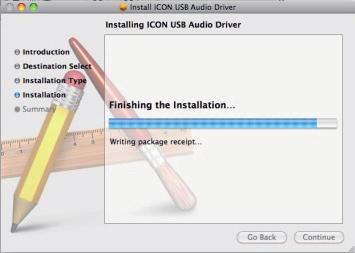 Mac driver installation Please follow the step-by-step procedures below to install your MicU USB recording