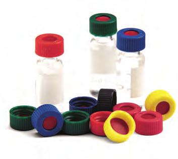 Septum Selection Guide Septa for use with general chromatography vials PTFE/Natural Red Rubber PTFE Natural Red Rubber are moderately priced seals for GC and HPLC with good chemical properties.