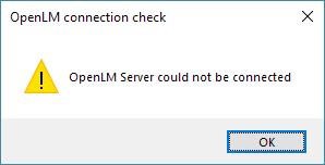 Check on Availability of OpenLM SoftwareLocker To run scripts as a service from OpenLM Server on the workstation, you will need to be sure OpenLM SoftwareLocker is running on the workstation.