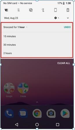10. Snooze Notifications Android notifications are great but there are times that it might come in the way of what you re currently doing.