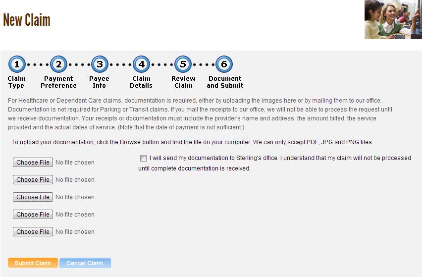 7. Click 'Submit Claim' and you will receive a message that your claim has been successfully submitted.