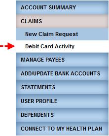 After a successful upload, you should see the name of your document and the uploaded date under 'Claims Document'.