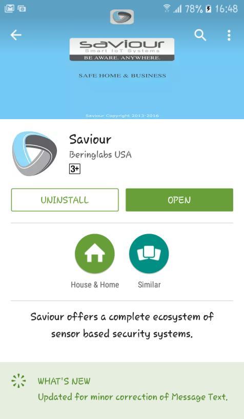 Download and Install Saviour app Saviour App can be downloaded from