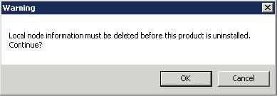 - For Windows Server 2008 or later From the Control Panel, open the Programs and Features page. From the list of displayed programs, select "AdvancedCopy Manager - Agent" and then click Uninstall. 3.