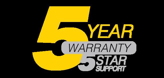 XFX offers a top of it's class 5 Year Warranty on all PSUs.