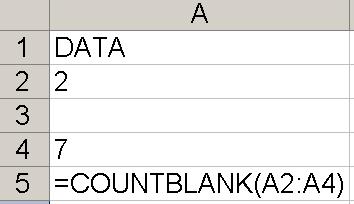 =COUNT(B2:B6) 5 =COUNTA(A2:A6) 4 Exercise 4: Using COUNTA