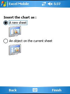 Figure 65 7. Your chart will appear in the location you specified (Figure 66)!