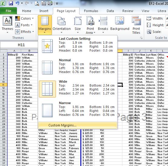 Autofill and Relative / Absolute Cell References Excel gives a lot of control over the amount of content to print on each page. Page Break Preview is the easiest way to manage this process.
