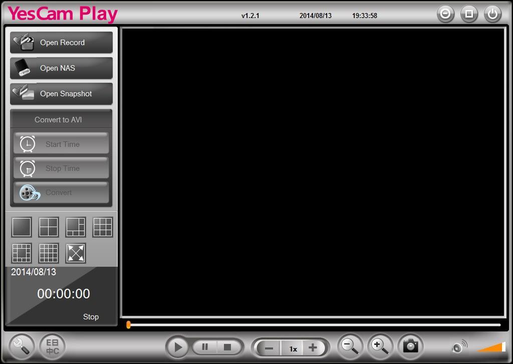YesCam Play User Manual There are two ways to start YesCam Play for playback the recorded files or view the snapshot files.