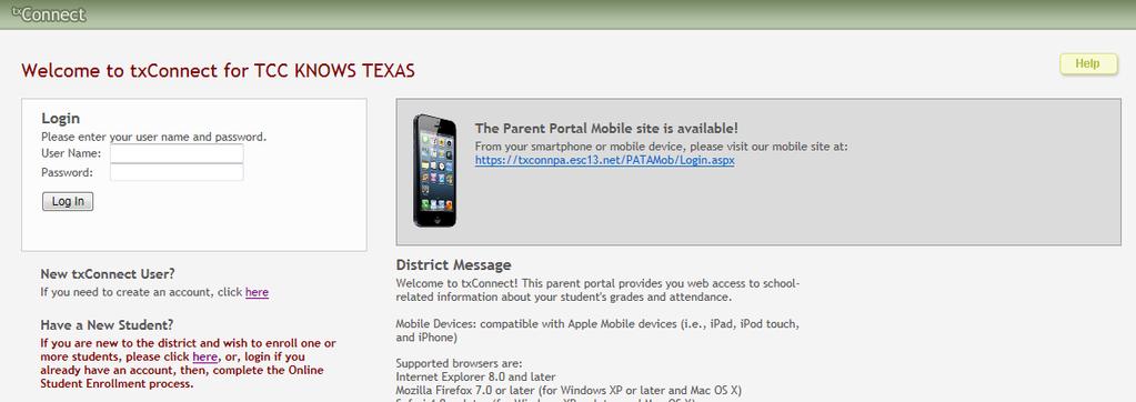 Once the parent is logged in: 1. Click on My Account tab. 2. Click on Click here to Enroll a New Student for School to enroll a new student and proceed to steps outlined in #2 below.