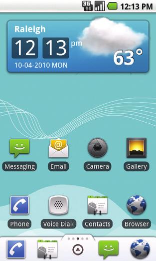 Home Screen Themes Apex has two home screen layout themes to choose from: Android Home