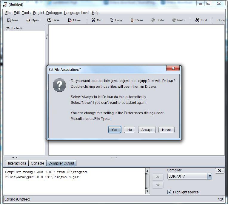 3. Download Dr. Java (code editor) from the link: http://www.drjava.
