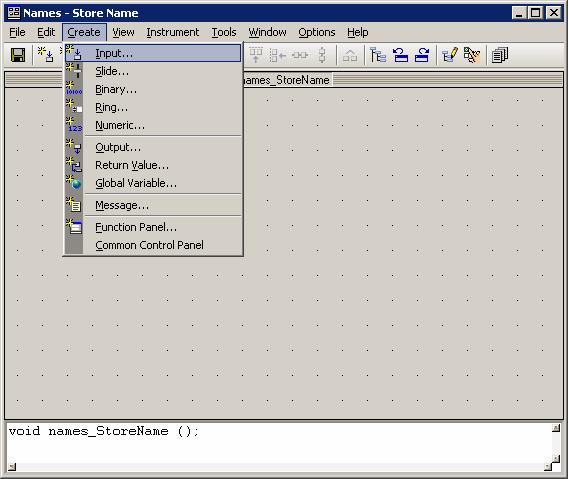 Creating Function Panels Creating Function Panels To create a function panel, double-click the name of a function defined in the Function Tree or highlight the function and select Edit»Edit Function