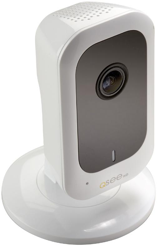 CAMERA FEATURES The 3MP Wi-Fi Security Camera features an adjustable magnetic base which can be easily attached to any metal surface, or mounted with metal screws to the desired location.