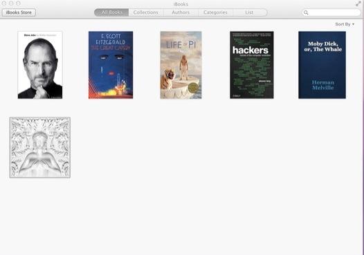 appear in ibooks on their Mac.