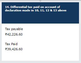 with tax details. Go back to the main menu 16.7. 15. Other information - Particulars of Demands and Refunds 16.7.1. Click the 15.