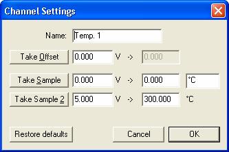 Operation - Scan Settings you press the button "Save all channels", all channels are selected by one single mouse click.