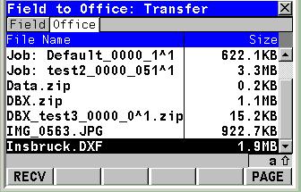 If the Internet connection is interrupted during a transfer, then the automatic steps 2 4 are not taken. Any files that were not completely transferred will have to be transferred again.