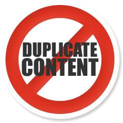 Duplicate Content Content that appears on the Internet in more than one place Will affect the