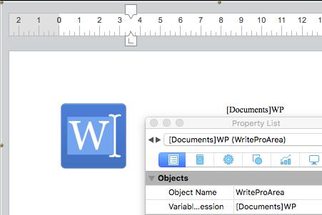 Open saved document with e.g. TextWrangler and scroll to the end And of course you can see the modification in the newly saved document. Also in other programs than 4D.