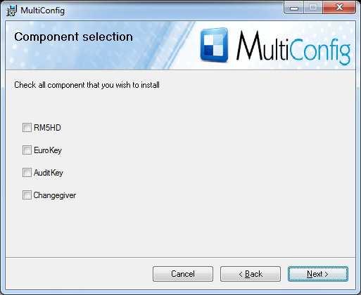 Find the Multiconfig zipped file you downloaded earlier, extract the installation file from the