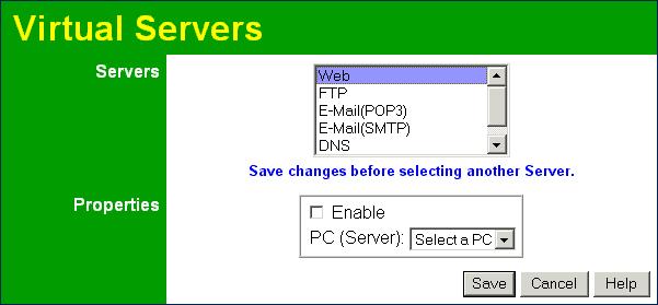 However, you can use the DDNS (Dynamic DNS) feature to allow users to connect to your Virtual Servers using a URL, instead of an IP Address.