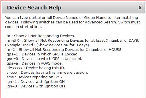 01. Search Devices Installed devices can be searched in search bar which is top left side of Pegasus application. You can type partial or full devices name or Group name to filter matching devices.