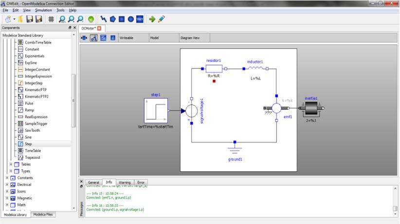 OpenModelica Connection