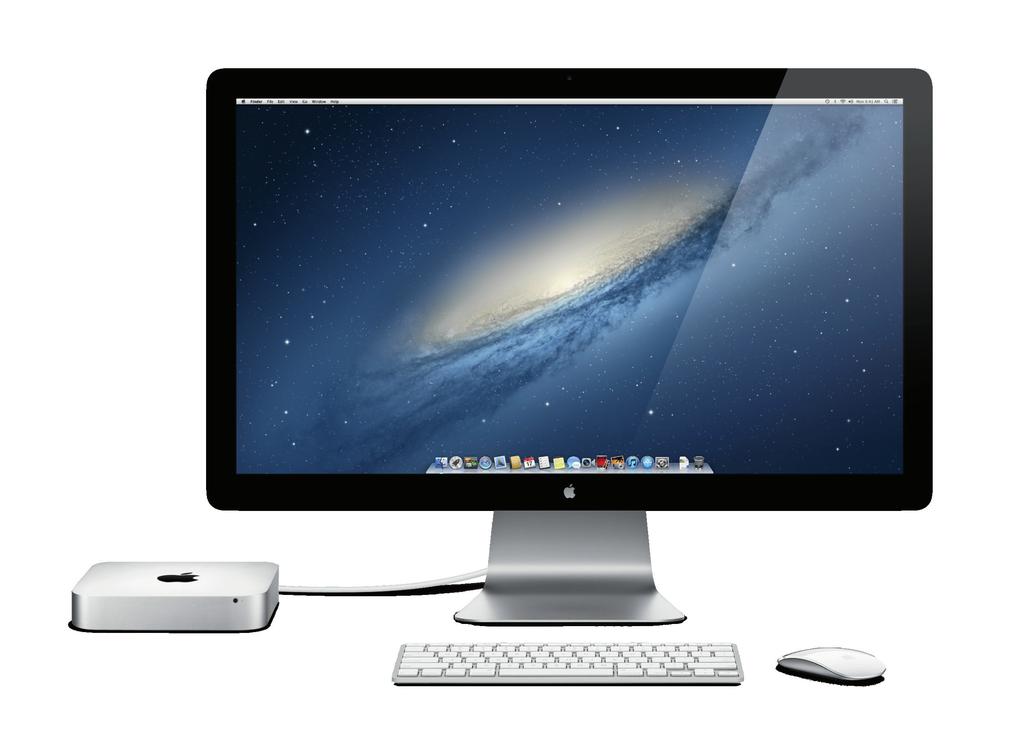 It also comes with integrated Intel HD Graphics 4000, Thunderbolt, USB 3, and OS X Mountain Lion the latest release of the world s most advanced desktop operating system.