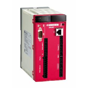 Characteristics safety controller XPS-MC - 24 V DC - 16 input - 32 LEDs signalling Main Range of product Product or component type Safety module name Preventa Safety automation Kit configurable