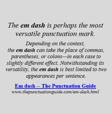 To insert an em dash, type two hyphens next to each other without any space between the words or hyphens. The correct use of an em dash should have no spaces in front or behind it.
