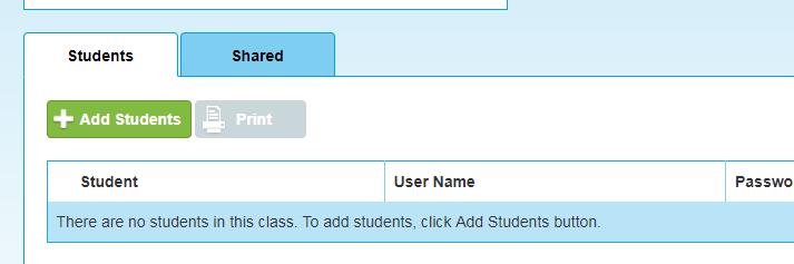 connected New User Guide 13 Enroll Students If your students have not yet received their login, or the class code method of