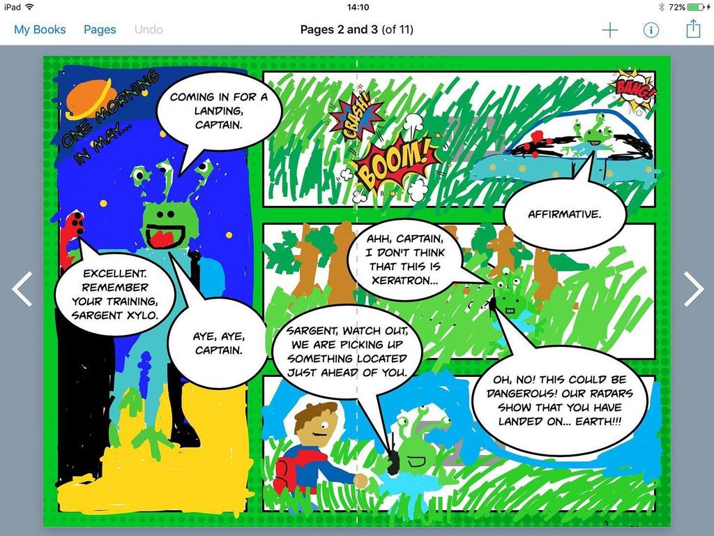 ebooks & ecomics WHAT: Book Creator is an ipad and Android app that lets you design and publish your own customized ebook.