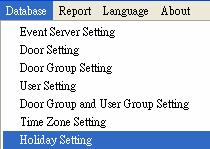 10 Administering Holiday This section explains how to administer the Holiday Database.