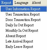 11 Reporting 11.1 User Information Report The User Information Report generates report with respect to users added in the system.