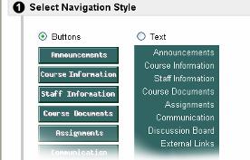 I. Customizing your Menu Buttons Blackboard 6 allows you to customize your menu buttons extensively. You can rename, reorder, and change the color of the buttons.