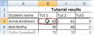 Select a cell immediately below the rows that you want to remain visible, and immediately to the right of the columns that you