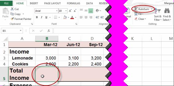 Using Formulas in Microsoft Excel Exercise Solution 1.