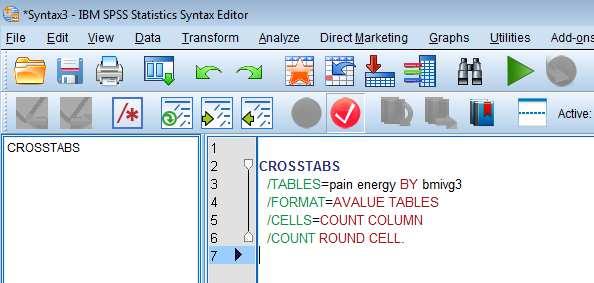 Click on Cells and select Column under Percentages, click Continue k. Click Paste l.