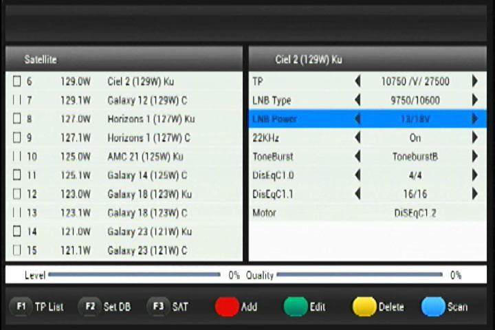 5.5 Installation (1) Press MENU key to show DVB service main menu then move cursor to [Installation] by press