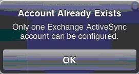 set up, select Add Account» If an Exchange