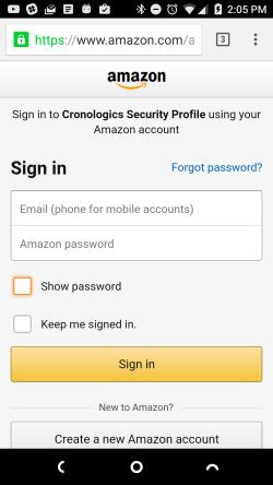 granting CoWatch access to your Alexa account