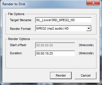 Rendering pages and scenes to a clip file Manual rendering pages and/or scenes to a file When an individual template, page, or scene is open in Xbuilder s Template Editor, you can use the RENDER