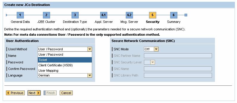 have to make sure that the logon ticket that, which is created by the J2EE engine running the Web Dynpro application, is accepted by the used backend system.