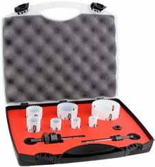 Adapter, Small & Large Quick Release Arbors Made in USA L43-0920 Desciption Holesaw Kit -9 Pcs $180.47 $232.