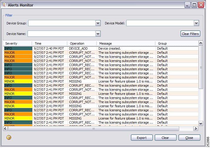Working with Alerts Table 6-4 describes the fields in the dialog box.