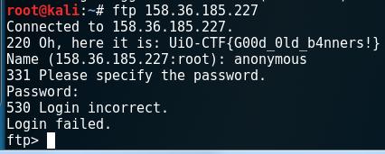 Attacking ftp service: anonymous login If anonymous login is enabled, anyone can log