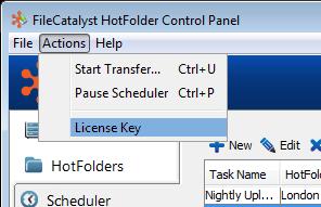 7 Remote Administration FileCatalyst HotFolder may be administered remotely, using either a thin client or a web applet.