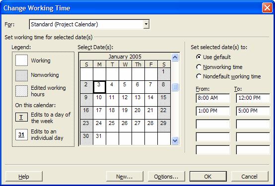 Module 2 29 Overview Company Calendar Separate from the calendar options a calendar specific to the organization can be set up and then used in all projects saving the step of creating the calendar