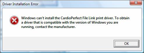 Installing with UAC n will give n indicatin smething went wrng, until attempting t print using FileLink.